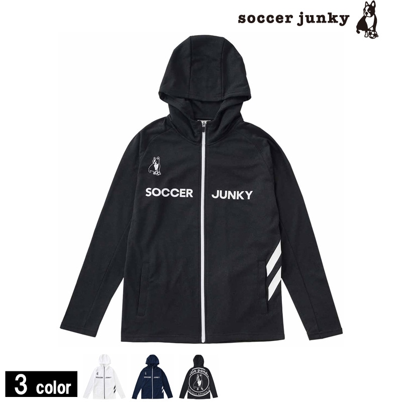 サッカージャンキー/soccerjunky トレーニングフリースパーカー/ビルド
