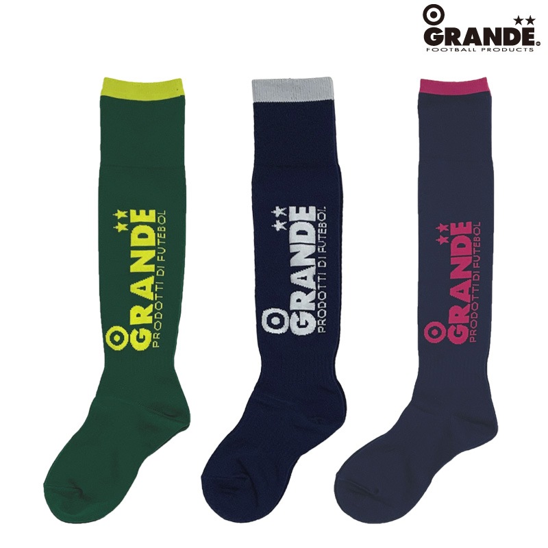 グランデ/GRANDE ロングソックス/グランデサッカーソックス