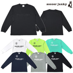 サッカージャンキー/soccer junky ロングプラクティスシャツ/STロゴ ロングスリーブ Dry TEE【SJ25D01・SJ25D01V】|プラクティス|CATEGORY