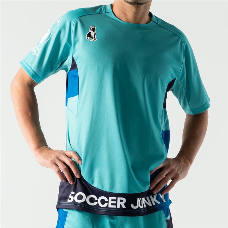 サッカージャンキー　サッカーウェア soccer junky サッカージャンキー 大人子供兼用 暑さUV対策 冷感