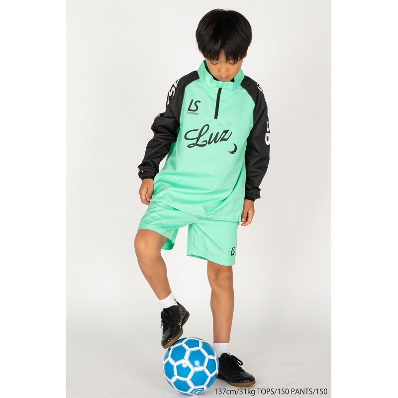 ルースイソンブラ/LUZ e SOMBRA ジュニアハーフジップピステトップス