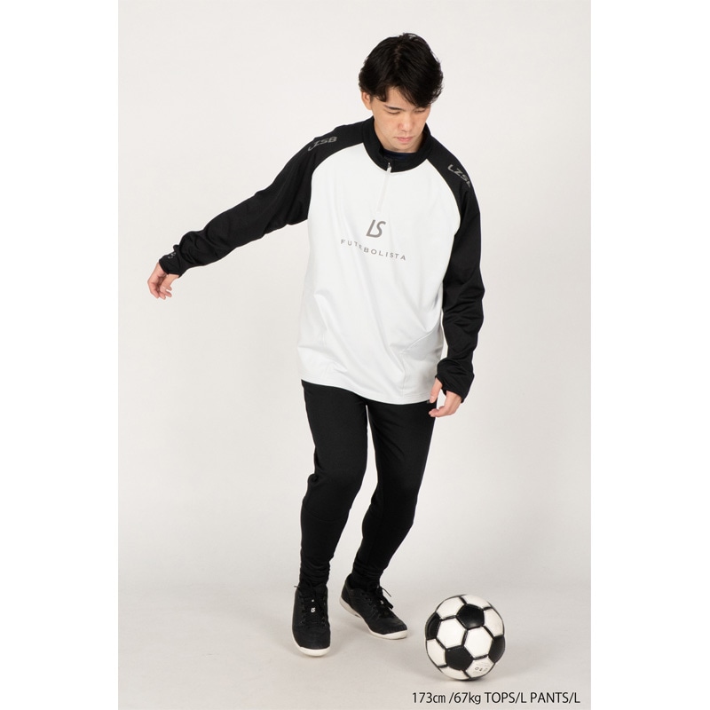 ルースイソンブラ/LUZeSOMBRA 裏起毛ジャージトップス/LS 2WAY