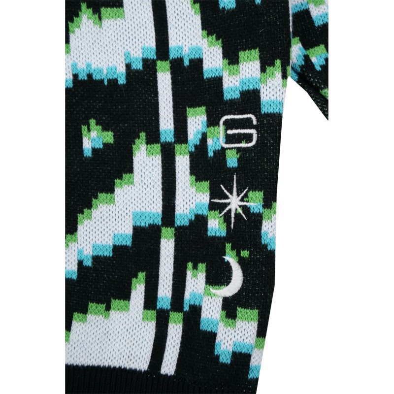 �롼��������֥�/LUZ e SOMBRA �˥åȥȥåץ�/AFRO-DIGI  JACQUARD CREW KNIT��O1222300��