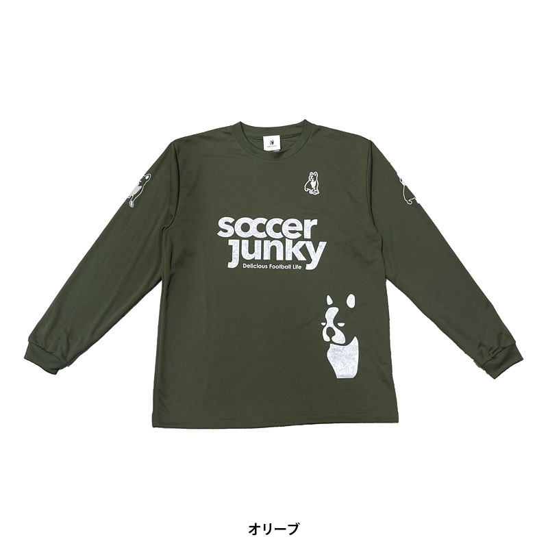 ���å�������󥭡�/soccer junky ���󥰥ץ饯�ƥ��������/PANDIANI ���󥰥��꡼��Dry TEE��SJ25D02��