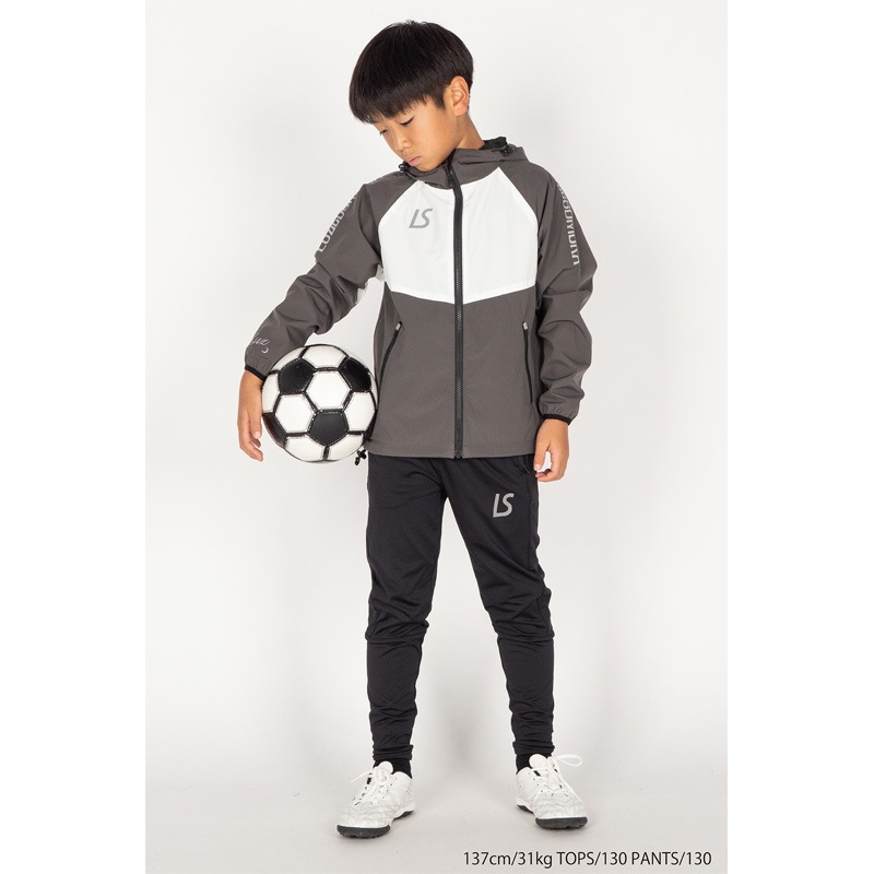 LUZESOMBRA ジュニアストレッチタフタピステ 160 ブラック／グレー ルースイソンブラ LUZeSOMBRA ジュニア F2021106 ストレッチ