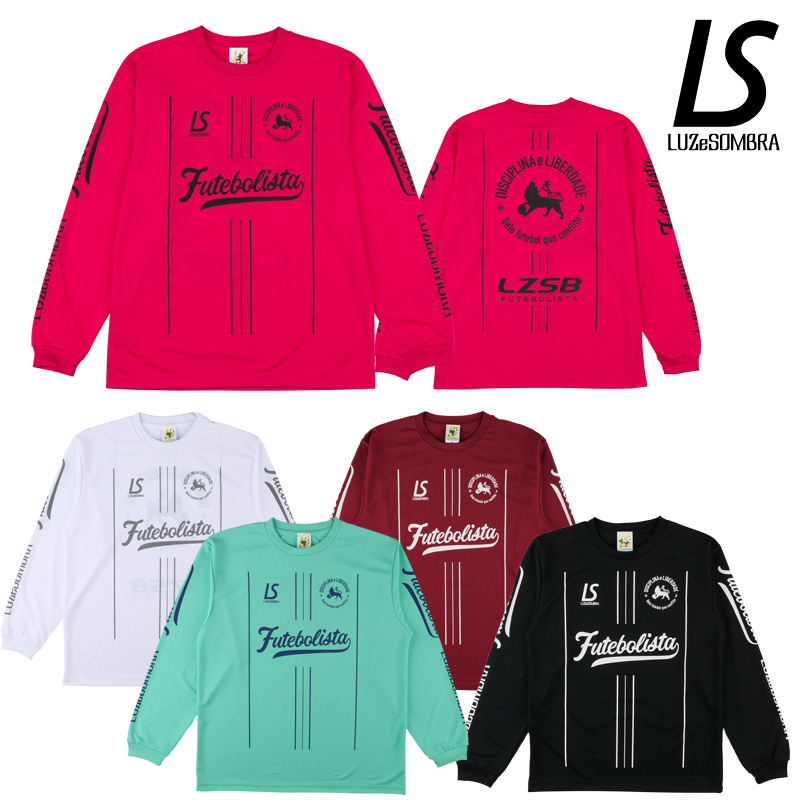 R*a様 LUZ e SOMBRA ブラック XL サッカーシャツ LUZeSOMBRA PX L/S PRA SHIRT(ブラック) L1253041 BLK トレーニング