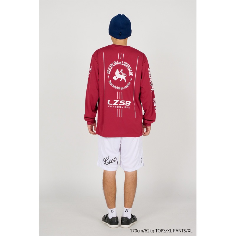 �롼��������֥�/LUZ e SOMBRA ���󥰥ץ饯�ƥ��������/STRIPE FUTEBOLISTA L/S PRA SHIRT��L1233005��