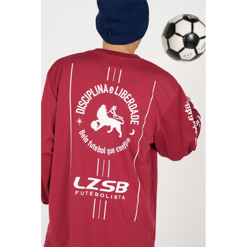 ルースイソンブラ/LUZ e SOMBRA ロングプラクティスシャツ/STRIPE