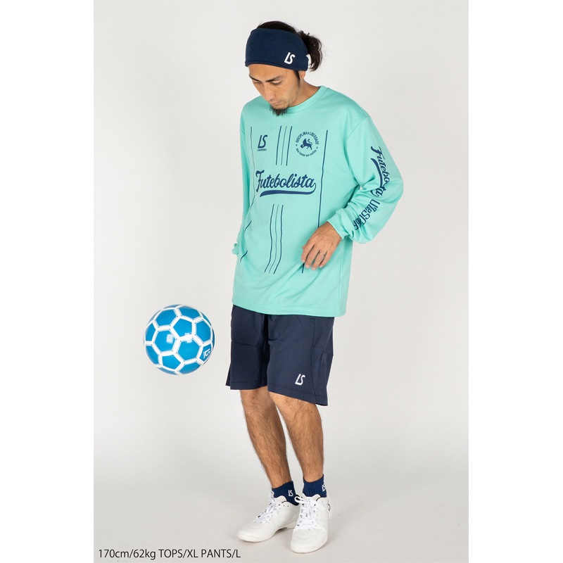 �롼��������֥�/LUZ e SOMBRA ���󥰥ץ饯�ƥ��������/STRIPE FUTEBOLISTA L/S PRA SHIRT��L1233005��