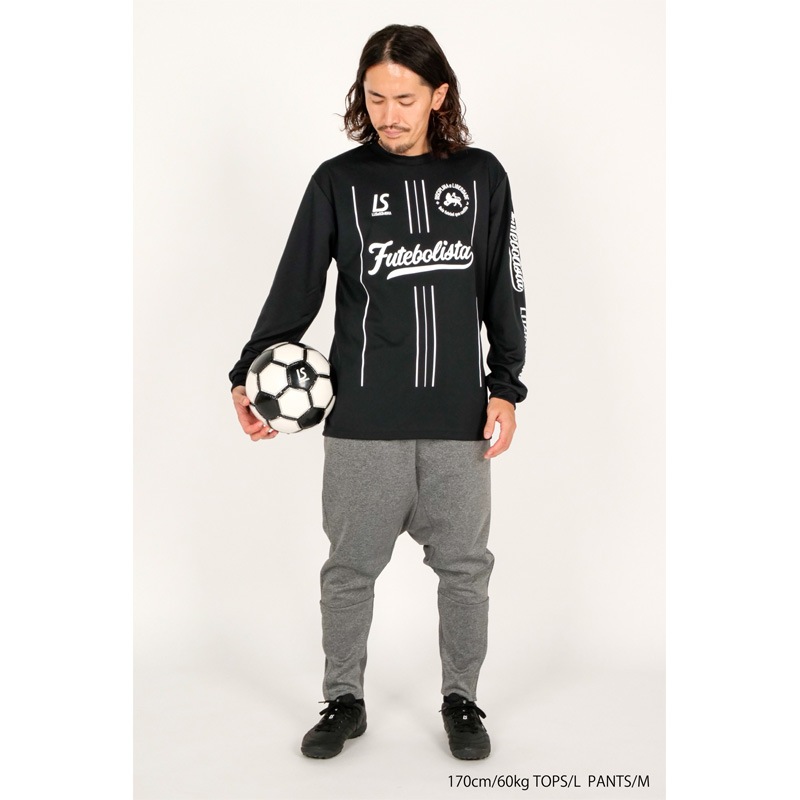 ルースイソンブラ/LUZ e SOMBRA ロングプラクティスシャツ/STRIPE