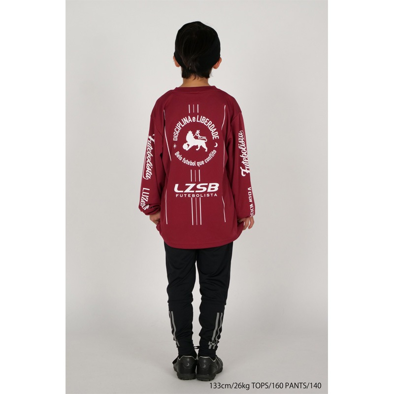 �롼��������֥�/LUZ e SOMBRA ����˥����󥰥ץ饯�ƥ��������/Jr STRIPE FUTEBOLISTA L/S PRA SHIRT��L2233006��