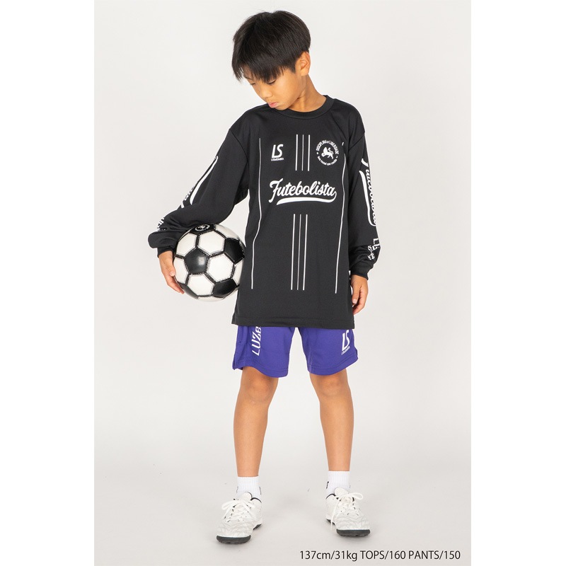 �롼��������֥�/LUZ e SOMBRA ����˥����󥰥ץ饯�ƥ��������/Jr STRIPE FUTEBOLISTA L/S PRA SHIRT��L2233006��