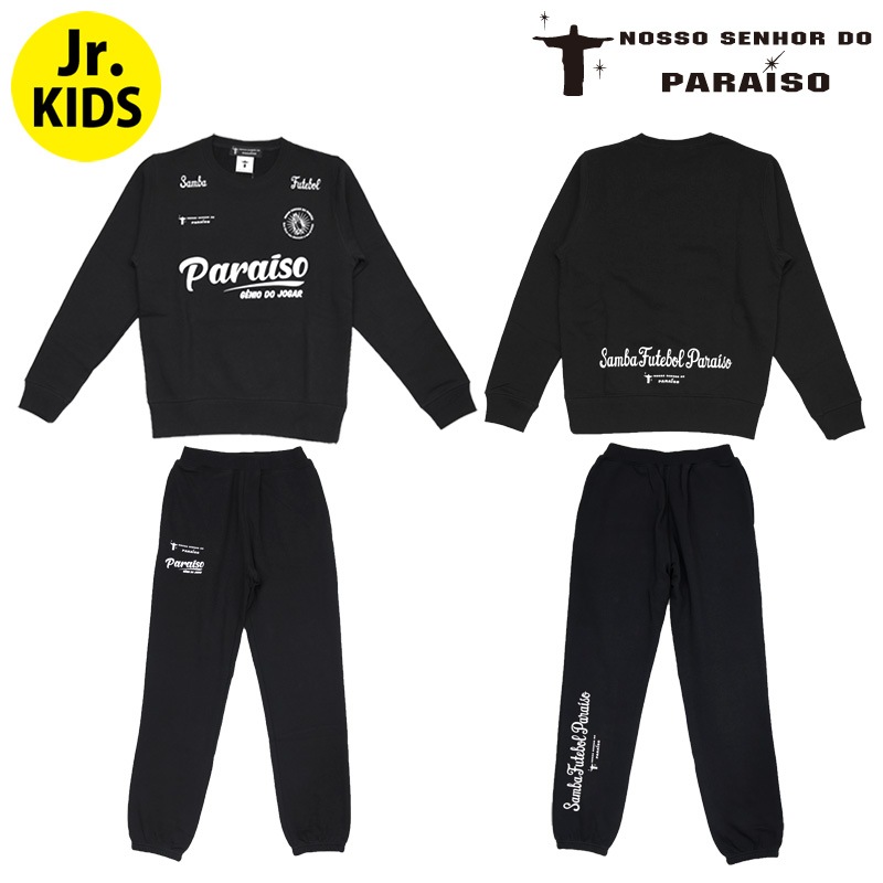 �Υå����˥硼��ɥѥ饤����/NOSSO SENHOR DO PARAISO ����˥��������åȾ岼���å�/KIDS Futebol Logo SweatSet��NP-00-682��