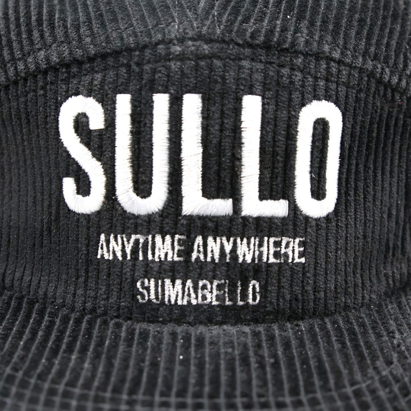 /SULLO å/CORDUROY JET CAP1675504030