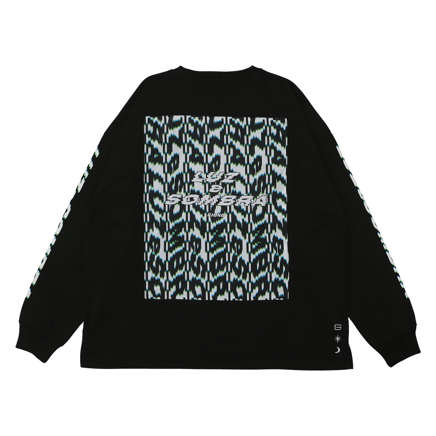 롼֥/LUZ e SOMBRA T/AFRO-DIGI LONG SLEEVE TEEO1222200