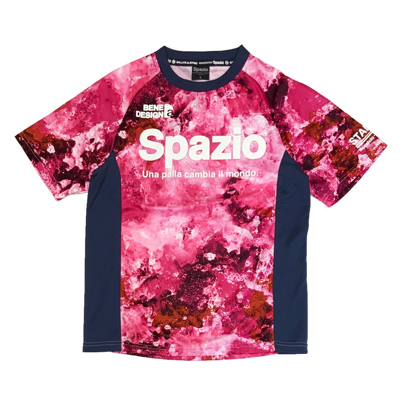 Spazio/���ѥåĥ��� marble practice shirt/�ץ饷��ĥ���ʡ����åȡ�GE-0403��