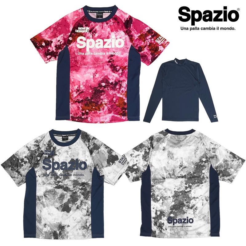Spazio/���ѥåĥ��� marble practice shirt/�ץ饷��ĥ���ʡ����åȡ�GE-0403��