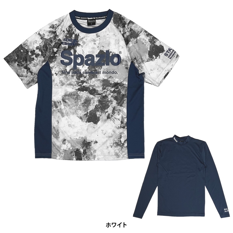 Spazio/���ѥåĥ��� marble practice shirt/�ץ饷��ĥ���ʡ����åȡ�GE-0403��