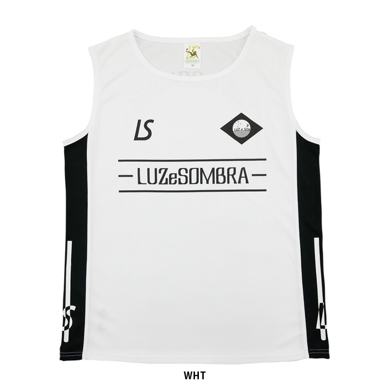 ルースイソンブラ練習着　3点セット　ノースリーブ　ネイビー✕ホワイト ルースイソンブラ/LUZ e SOMBRA ノースリーブプラシャツ/LUZ