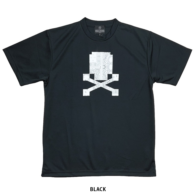 �����륭�å���/SKULLKICKS �ץ饯�ƥ��������/BANDANNA SLULL DRY TEE��SK20-004��