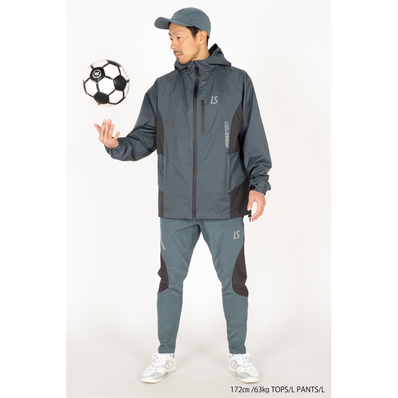 ルースイソンブラ/LUZ e SOMBRA ピステトップス/TWM 2LAYER FULLZIP