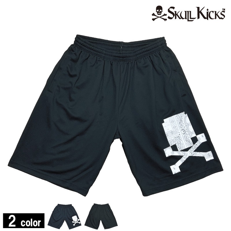 �����륭�å���/SKULLKICKS �ץ饯�ƥ����ѥ��/BANDANNA SLULL DRY PANTS��SK20-005��