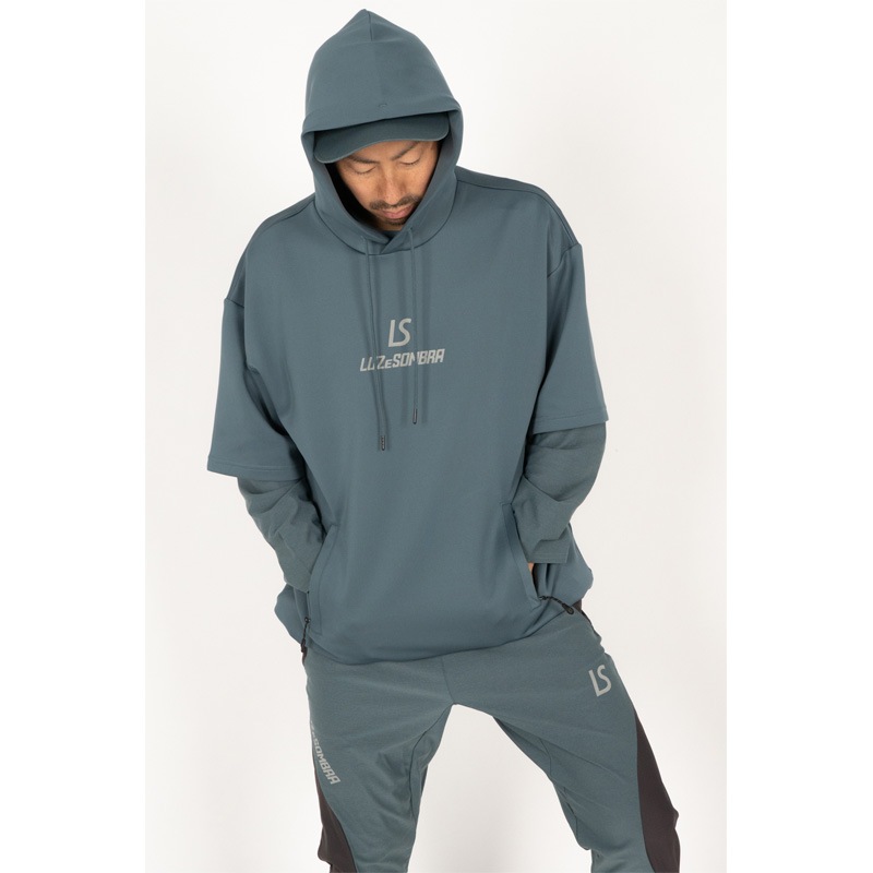 �롼��������֥�/LUZ e SOMBRA Ⱦµ�ȥ졼�˥󥰥������åȥȥåץ�/TWM TECH SWEAT SHORT SLEEVE HOODIE��W1261150��