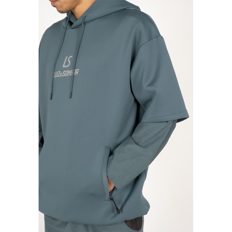 �롼��������֥�/LUZ e SOMBRA Ⱦµ�ȥ졼�˥󥰥������åȥȥåץ�/TWM TECH SWEAT SHORT SLEEVE HOODIE��W1261150��