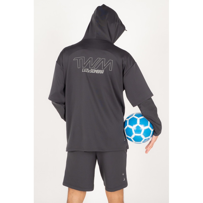 �롼��������֥�/LUZ e SOMBRA Ⱦµ�ȥ졼�˥󥰥������åȥȥåץ�/TWM TECH SWEAT SHORT SLEEVE HOODIE��W1261150��