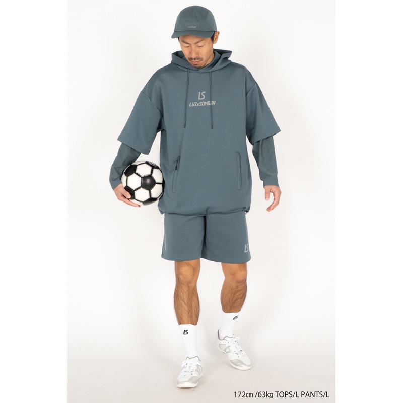 �롼��������֥�/LUZ e SOMBRA Ⱦµ�ȥ졼�˥󥰥������åȥȥåץ�/TWM TECH SWEAT SHORT SLEEVE HOODIE��W1261150��
