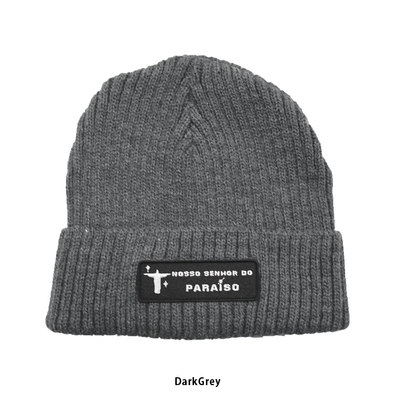�Υå����˥硼��ɥѥ饤����/NOSSO SENHOR DO PARAISO �˥å�˹/Logo Patch Knit Cap��NP-00-733��