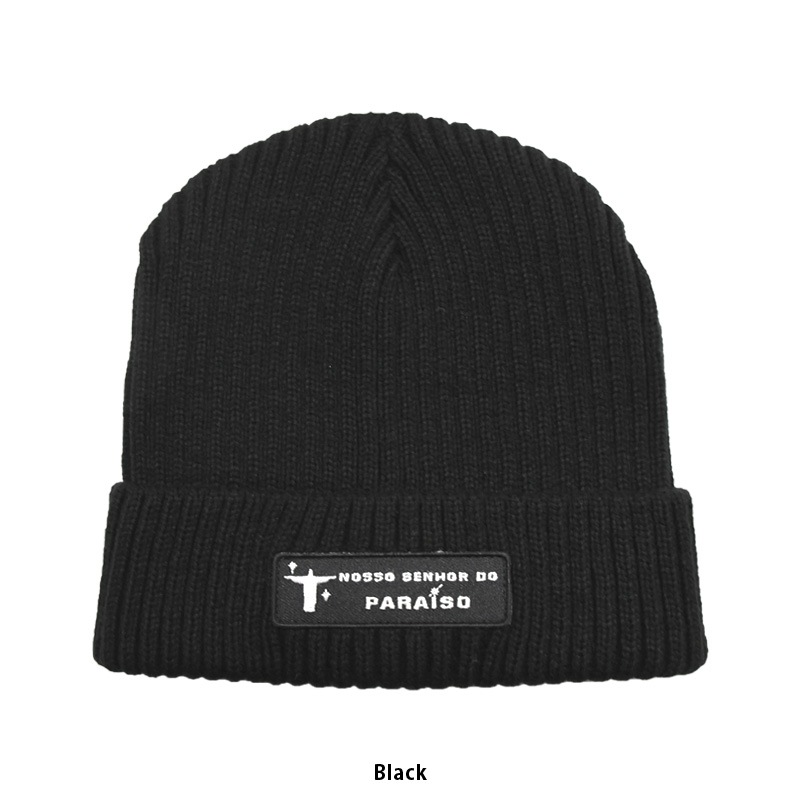 �Υå����˥硼��ɥѥ饤����/NOSSO SENHOR DO PARAISO �˥å�˹/Logo Patch Knit Cap��NP-00-733��