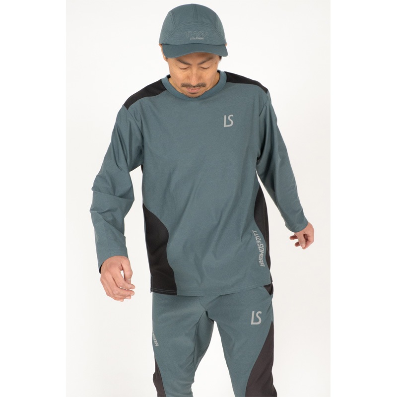 �롼��������֥�/LUZ e SOMBRA ���󥰥ץ饯�ƥ��������/TWM DRY LONG SLEEVE TOP��W1261002��