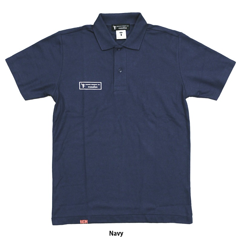 �Υå����˥硼��ɥѥ饤����/NOSSO SENHOR DO PARAISO �ݥ������/Flame Logo Polo-Shirts��NP-00-506��