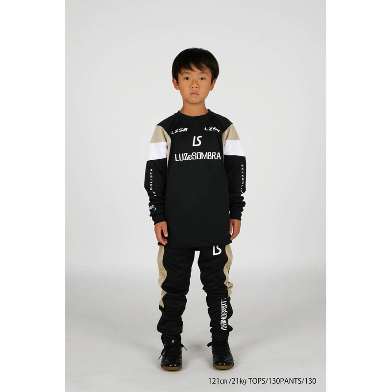 �ʥ����ȥ�åȡ˥롼��������֥�/LUZeSOMBRA ����˥����㡼���岼���å�/Jr PULLOVER LOGO JERSEY SET��L222-004-J��
