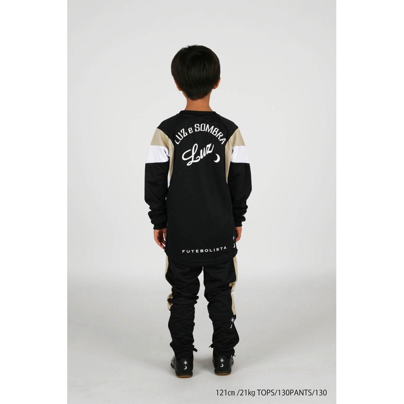 �ʥ����ȥ�åȡ˥롼��������֥�/LUZeSOMBRA ����˥����㡼���岼���å�/Jr PULLOVER LOGO JERSEY SET��L222-004-J��