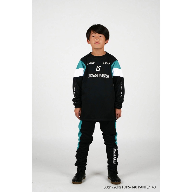 �ʥ����ȥ�åȡ˥롼��������֥�/LUZeSOMBRA ����˥����㡼���岼���å�/Jr PULLOVER LOGO JERSEY SET��L222-004-J��
