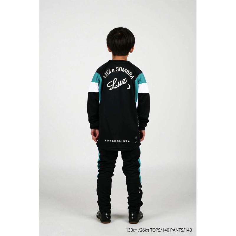 �ʥ����ȥ�åȡ˥롼��������֥�/LUZeSOMBRA ����˥����㡼���岼���å�/Jr PULLOVER LOGO JERSEY SET��L222-004-J��
