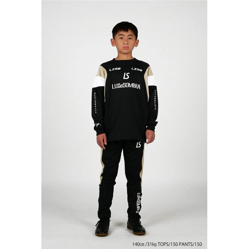 �ʥ����ȥ�åȡ˥롼��������֥�/LUZeSOMBRA ����˥����㡼���岼���å�/Jr PULLOVER LOGO JERSEY SET��L222-004-J��