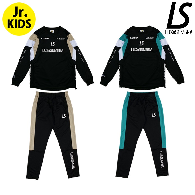 �ʥ����ȥ�åȡ˥롼��������֥�/LUZeSOMBRA ����˥����㡼���岼���å�/Jr PULLOVER LOGO JERSEY SET��L222-004-J��