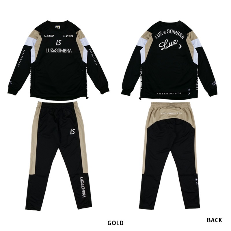 �ʥ����ȥ�åȡ˥롼��������֥�/LUZeSOMBRA ����˥����㡼���岼���å�/Jr PULLOVER LOGO JERSEY SET��L222-004-J��