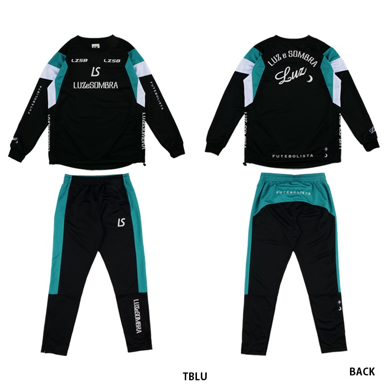 �ʥ����ȥ�åȡ˥롼��������֥�/LUZeSOMBRA ����˥����㡼���岼���å�/Jr PULLOVER LOGO JERSEY SET��L222-004-J��