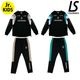 �ʥ����ȥ�åȡ˥롼��������֥�/LUZeSOMBRA ����˥����㡼���岼���å�/Jr PULLOVER LOGO JERSEY SET��L222-004-J��