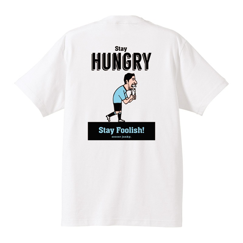 ���å�������󥭡�/soccer junky ȾµT�����/STAY HUNGRY ȾµTEE��SJ25B72��