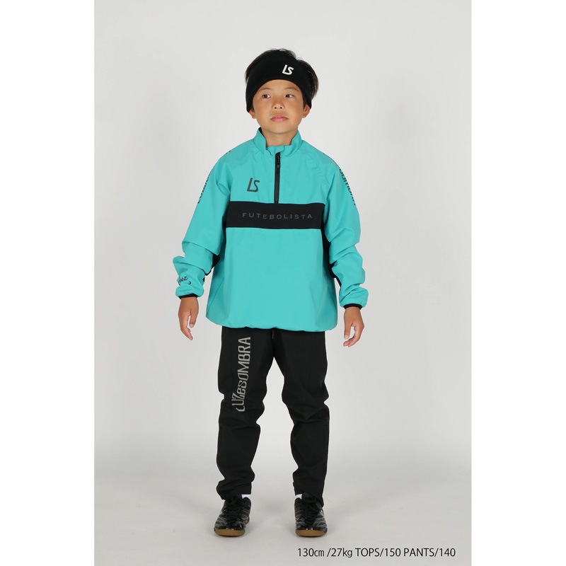 ルースイソンブラ/LUZ e SOMBRA ジュニアハーフジップピステトップス