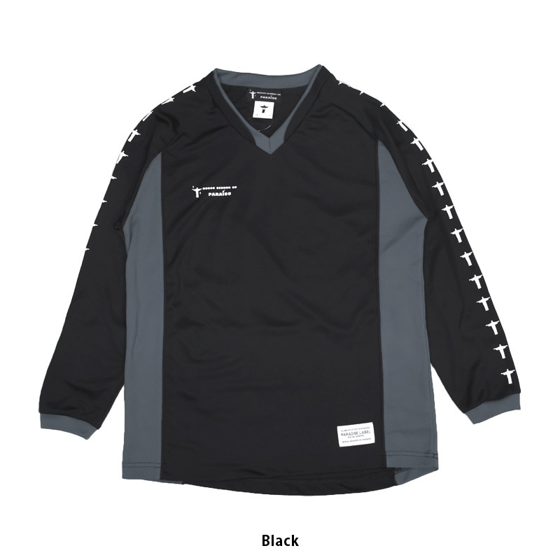 �Υå����˥硼��ɥѥ饤����/NOSSO SENHOR DO PARAISO ���󥰥ץ饯�ƥ��������/Line Logo Long Pra-Shirt��NP-00-724��