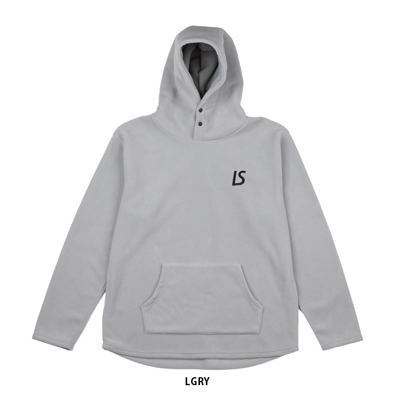 ルースイソンブラフリースパーカーグレー　XL ルースイソンブラ/LUZ e SOMBRA フリースパーカー/LZSB FLEECE PARKA