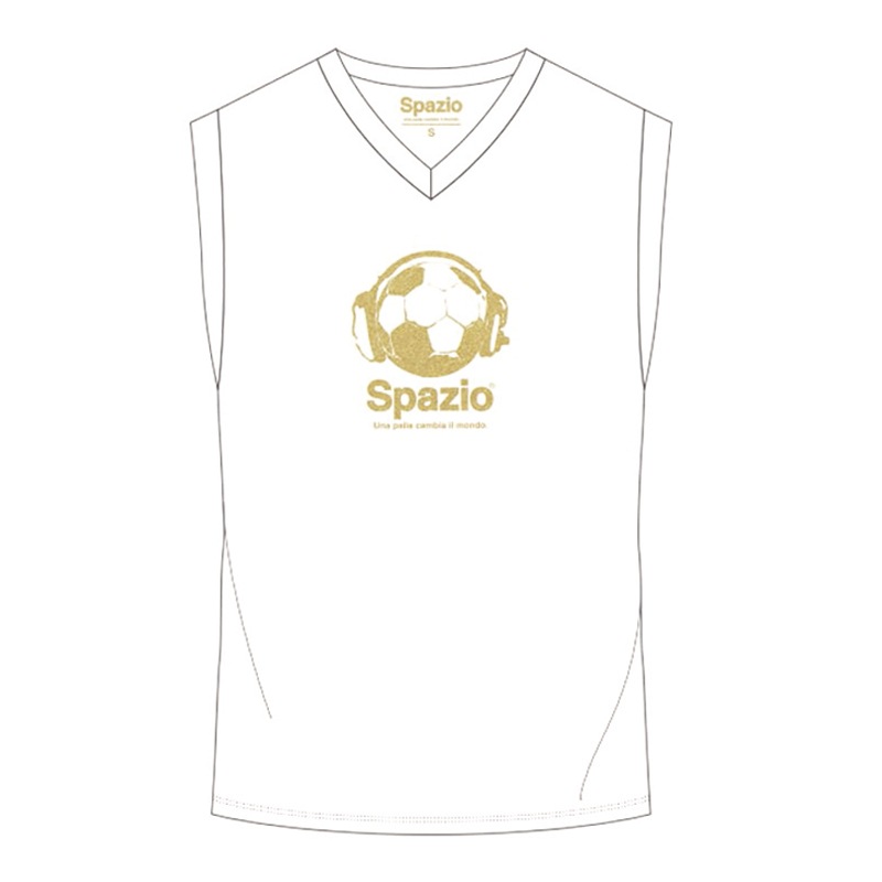 Spazio/ѥåĥ Ball-headphone nosleeve shirt/Ρ꡼֡BC-0380ۡʸ꾦ʡ