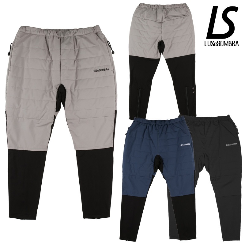 UVカット美品ICB24SS ナイロン タスランツイル パラシュートパンツ ルースイソンブラ LUZeSOMBRA_ルースイソンブラ 中綿パンツ