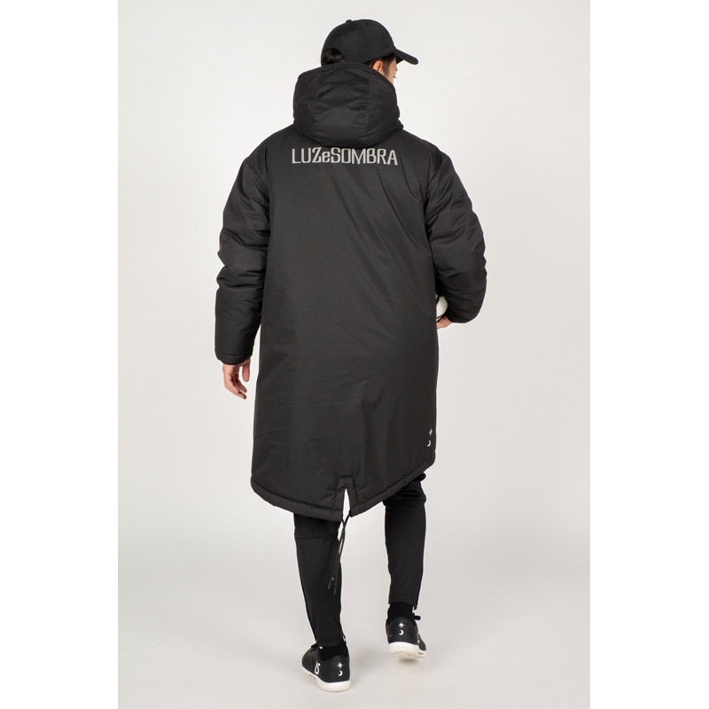 ルースイソンブラ　GO OUT ロングコート　XL　黒　中綿　ベンチコート ルースイソンブラ GO OUT ロングコート XL 黒 中綿 ベンチコート